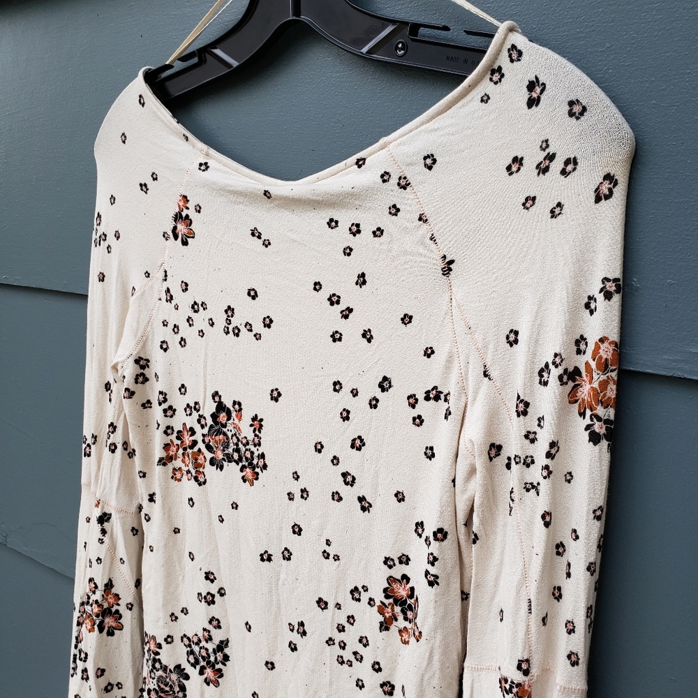 NWT Free People To The Tropics Blouson Sleeve - Picture 16 of 16